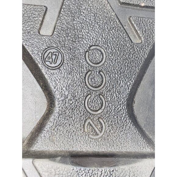 ECCO Helsinki 2.0 Brown Moc-Toe Oxford Comfort Shoes - Men's Size 47 (US 13)‎ - Picture 11 of 12